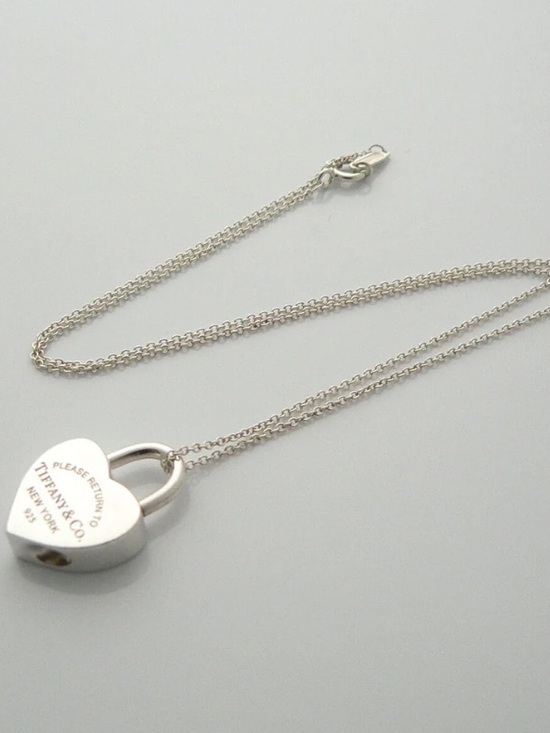 Tiffany & Co. Jewelry - Tiffany Heart Padlock Necklace